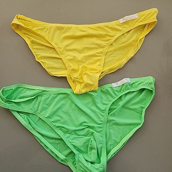 avidlove Underwear & Socks Avidlove Bikini Brief Men Yellowgreen